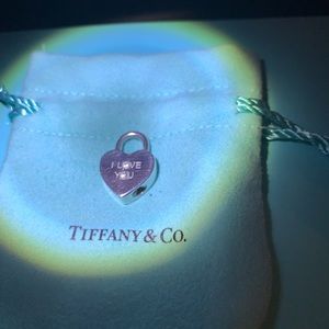 Tiffany & Co Heart Lock I Love You+ Diamonds Firm